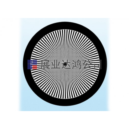 <b>夸特QUART 星型分辨率測試卡/線對卡</b>